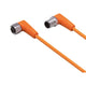 ifm EVT111, Right Angle Male 1 way M12 to Right Angle Female 1 way M12 Sensor Actuator Cable, 1m