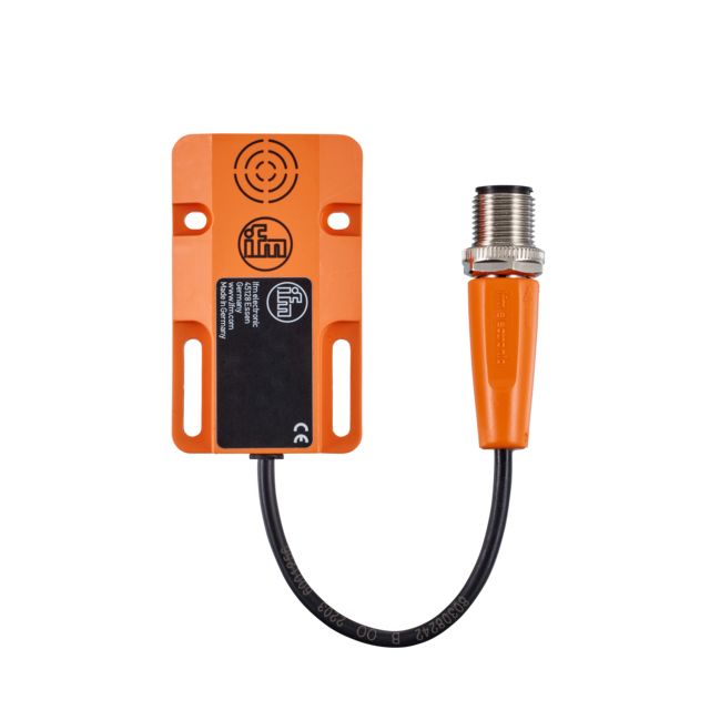 ifm IW8501, Inductive Rectangular Proximity Sensor, 8 mm Detection, PNP NO, 10 → 36 V dc