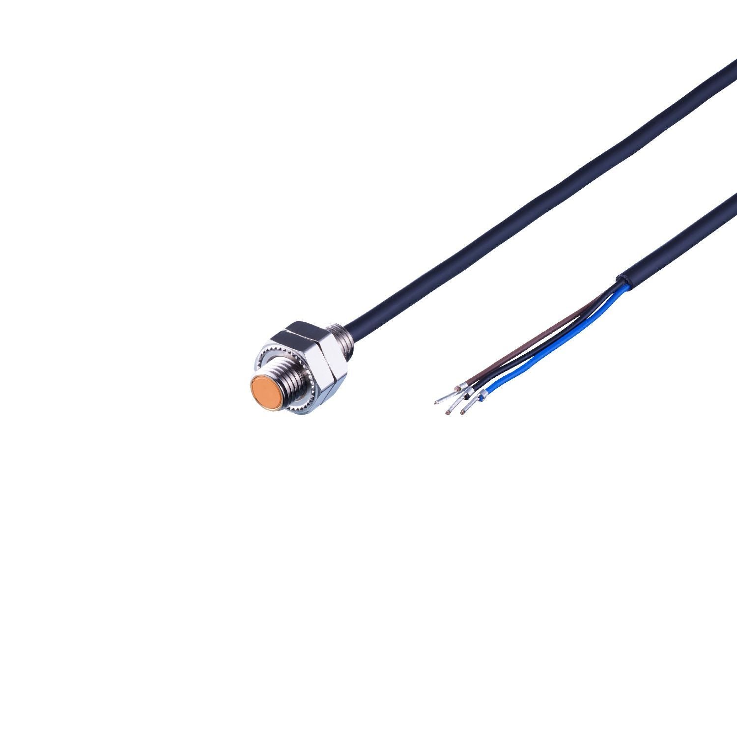 ifm IE5395, Inductive Threaded Barrel Proximity Sensor, M8, 1.5 mm Detection, PNP NO, 10 → 30 V dc