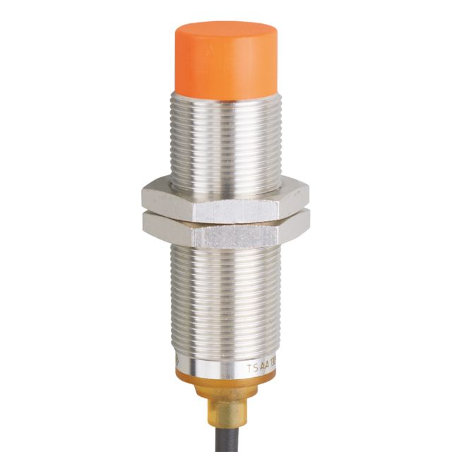 ifm IGS270, Inductive Threaded Barrel Proximity Sensor, M18, 12 mm Detection, PNP NC, 10 → 30 V dc