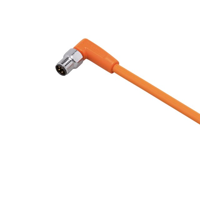 ifm EVT220, Right Angle Male 1 way M8 to Unterminated Sensor Actuator Cable, 2m
