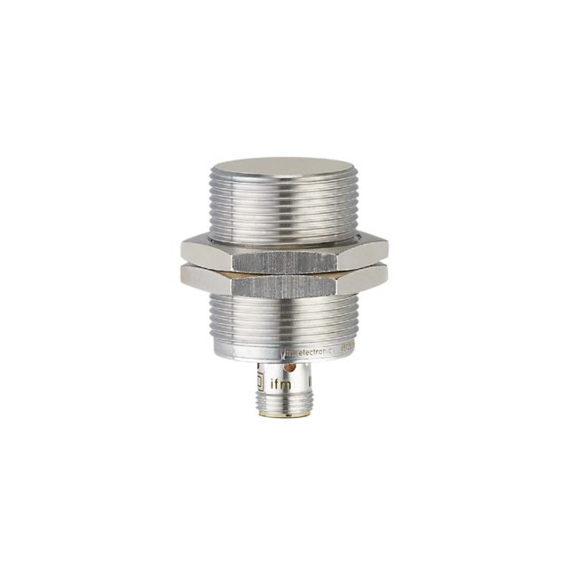 ifm IIC200, Inductive Threaded Barrel Proximity Sensor, M30, 15 mm Detection, PNP NO, 10 → 30 V dc
