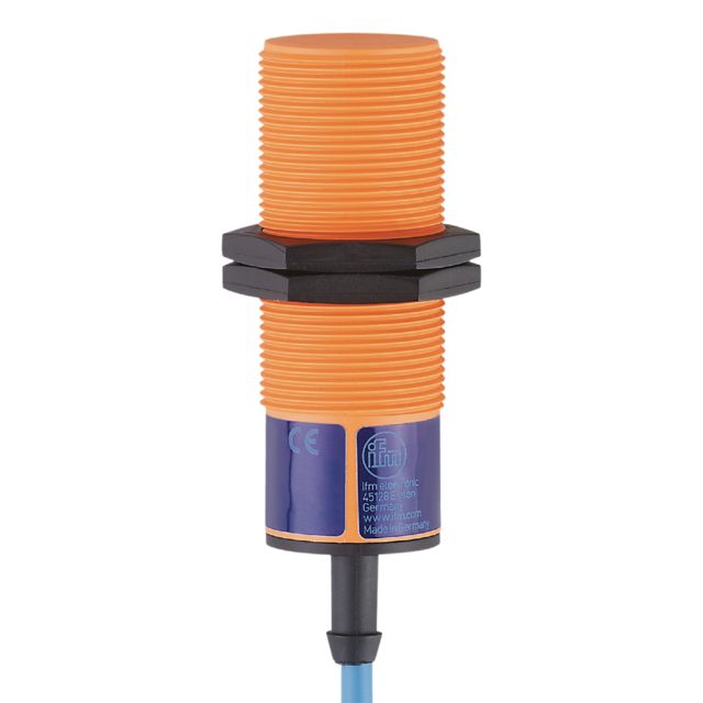 ifm KI5030, Capacitive Threaded Barrel Proximity Sensor, M30, 15 mm Detection, NAMUR NC, 7.5 → 15 V dc