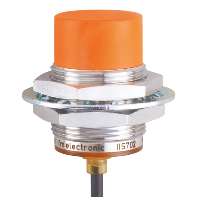 ifm IIS713, Inductive Threaded Barrel Proximity Sensor, M30, 22 mm Detection, PNP/NPN NC, 10 → 30 V dc