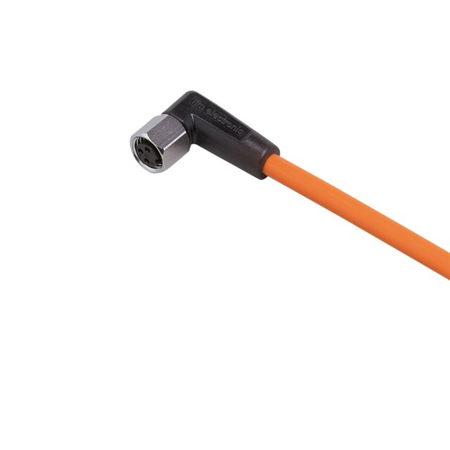ifm EVT130, Right Angle Female 1 way M8 to Unterminated Sensor Actuator Cable, 2m