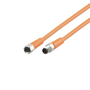 ifm EVT205, Straight Male 1 way M8 to Straight Female 1 way M8 Sensor Actuator Cable, 2m
