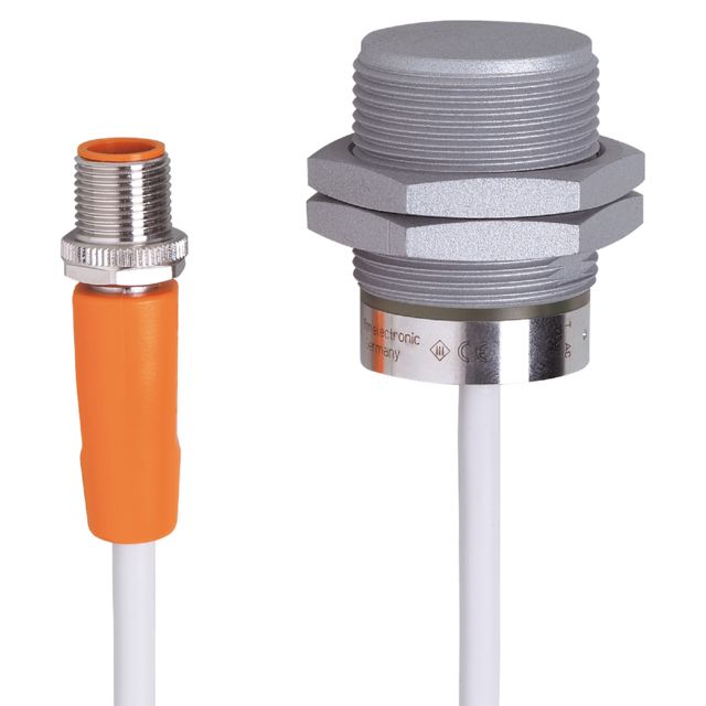 ifm IIR206, Inductive Threaded Barrel Proximity Sensor, M30, 12 mm Detection, PNP/NPN NO, 10 → 36 V dc