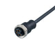 ifm E12772, Straight Female 1 way 7/8 in Socket to Unterminated Actuator/Sensor Cable, 2m