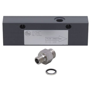 ifm E40182, , E401 Series Adapter for Use with Small Volumetric Flow Quantities