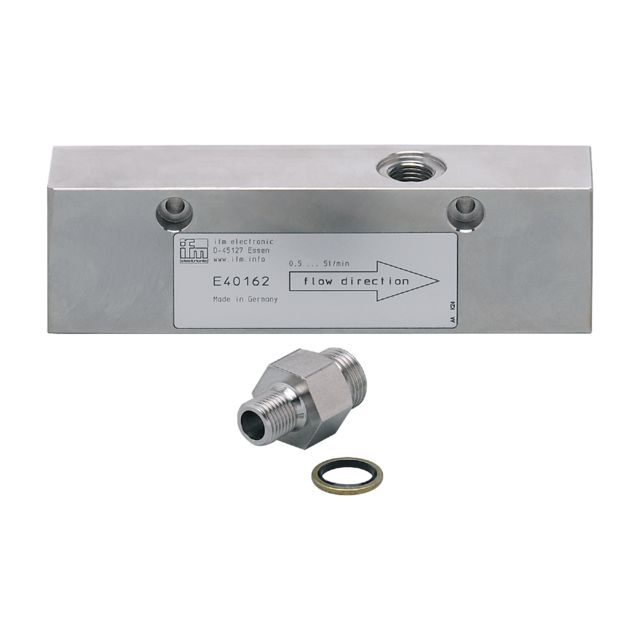 ifm E40162, , E401 Series Adapter for Use with Small Volumetric Flow Quantities