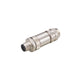 ifm E12355, Industrial Circular Connectors, 1 Contacts, Screw, M12 Connector, Plug, Male, IP67, E Series Series