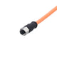 ifm E12751, Straight Female 1 way M12 to Unterminated Actuator/Sensor Cable, 10m