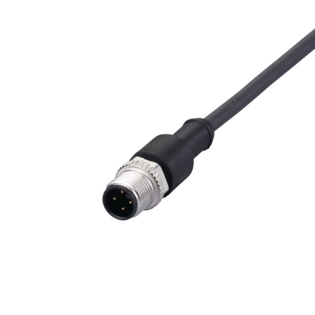 ifm E12333, Straight Male 1 way M12 to Unterminated Actuator/Sensor Cable, 10m