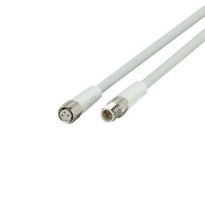 ifm EVF146, Straight Male 3 way M8 to Straight Female 3 way M8 Communication Cable, 5m