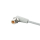 ifm EVF074, Right Angle Male 5 way M12 to Right Angle Male 4 way M12 Communication Cable, 2m