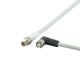 ifm EVF159, Straight Male 3 way M8 to Right Angle Female 3 way M8 Communication Cable, 10m