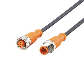 ifm EVC114, Straight Male 1 way M12 to Straight Female 1 way M12 Actuator/Sensor Cable, 4m