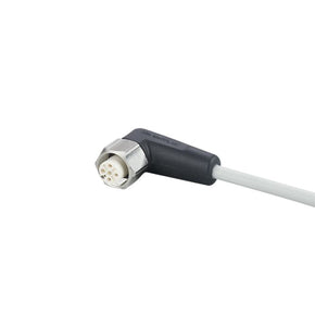ifm EVF070, Right Angle Female 5 way M12 to Right Angle Female 5 way M12 Communication Cable, 50m