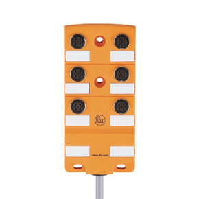 ifm EBC043, EBC Series Sensor Box, M12, 10m cable, 6 port