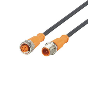 ifm EVC188, Straight Male 1 way M12 to Straight Female 1 way M12 Actuator/Sensor Cable, 3m