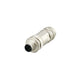 ifm E12261, Industrial Circular Connectors, 1 Contacts, Screw, M12 Connector, Plug, Male, IP67, E Series Series