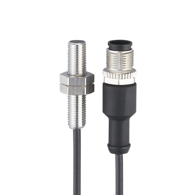 ifm IE5325, Inductive Threaded Barrel Proximity Sensor, M8, 2 mm Detection, PNP NC, 10 → 36 V dc