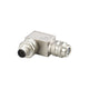 ifm E12353, Industrial Circular Connectors, 1 Contacts, Screw, M12 Connector, Plug, Male, IP67, E Series Series
