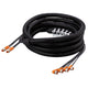ifm EVC506, Straight Male 4 way M12 to Straight Female 4 way M12 Communication Cable, 5m