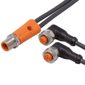 ifm EVC522, Straight Male 5 way M12 to Straight Female 5 way M12 Communication Cable, 10m
