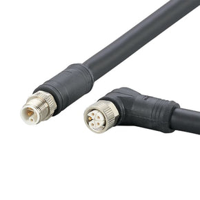 ifm E12664, Power 2.5 mm² 5 Core Power Cable, Black Polyurethane PUR, 20m