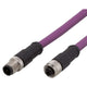 ifm E12317, Straight Male 1 way M12 to Straight Female 1 way M12 Actuator/Sensor Cable, 10m