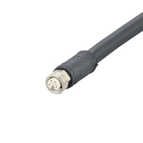 ifm E12642, Power 2.5 mm² 5 Core Power Cable, Black Polyurethane PUR, 5m