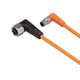 ifm EVT310, Right Angle Male 1 way M8 to Right Angle Female 1 way M12 Sensor Actuator Cable, 300mm