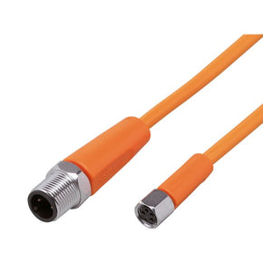 ifm EVT297, Straight Male 1 way M12 to Straight Female 1 way M8 Sensor Actuator Cable, 300mm