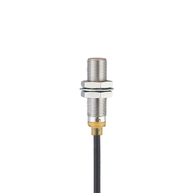 ifm IFS703, Inductive Threaded Barrel Proximity Sensor, M12, 4 mm Detection, PNP NO, 10 → 30 V dc