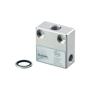 ifm E40434, , E404 Series Adapter for Use with Small Volumetric Flow Quantities