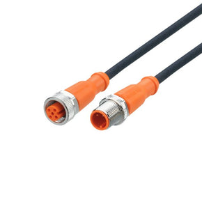 ifm EVC969, Straight Male 5 way M12 to Straight Female 5 way M12 Communication Cable, 5m