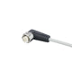 ifm EVF009, Straight Female 5 way M12 to Right Angle Female 5 way M12 Communication Cable, 25m