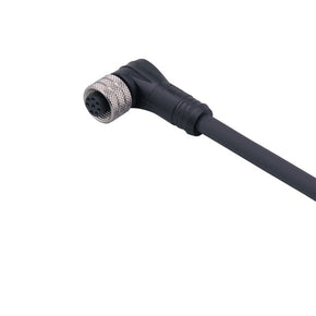 ifm E80022, Right Angle Female 1 way M12 to Unterminated Actuator/Sensor Cable, 2m