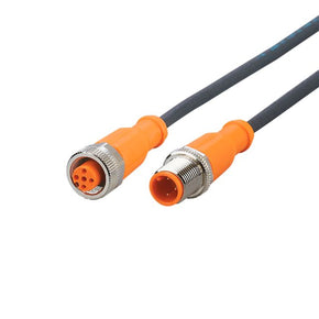 ifm EVC102, Straight Male 1 way M12 to Straight Female 1 way M12 Actuator/Sensor Cable, 3m