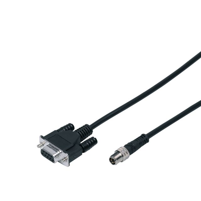 ifm E11572, Straight Male 1 way M8 to Straight Female 1 way D-Sub Actuator/Sensor Cable, 3m