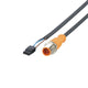 ifm E12613, Straight Male 1 way M12 to Unterminated Actuator/Sensor Cable, 500mm