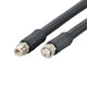 ifm E12654, Power 2.5 mm² 5 Core Power Cable, Black Polyurethane PUR, 2m