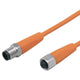 ifm EVT023, Straight Male 1 way M12 to Straight Female 1 way M12 Sensor Actuator Cable, 600mm