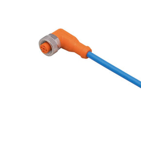 ifm ENC14A, Right Angle Female 1 way M12 to Unterminated Actuator/Sensor Cable, 50m