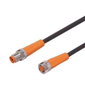 ifm EVC311, Straight Male 1 way M8 to Straight Female 1 way M8 Actuator/Sensor Cable, 600mm