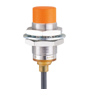 ifm IGS704, Inductive Threaded Barrel Proximity Sensor, M18, 12 mm Detection, PNP NC, 10 → 30 V dc
