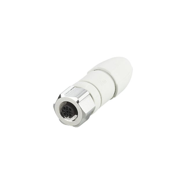 ifm EVF569, Circular Connector, 1 Contacts, Cable Mount, M12 Connector, Socket, Female, IP67, IP68, IP69K, EVF Series