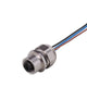 ifm E11067, Circular Connector, 1 Contacts, Thread Mount, M12 Connector, Socket, Female, IP68, E110 Series