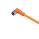 ifm EVT138, Right Angle Female 1 way M8 to Unterminated Sensor Actuator Cable, 2m